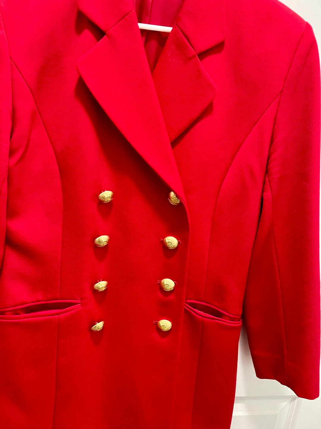 Marks & Spencer Red Double-Breasted Blazer - Size 12 - photo 2