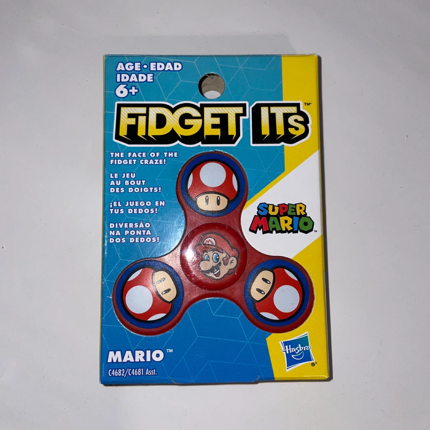 Collectible Super Mario Fidget Spinner