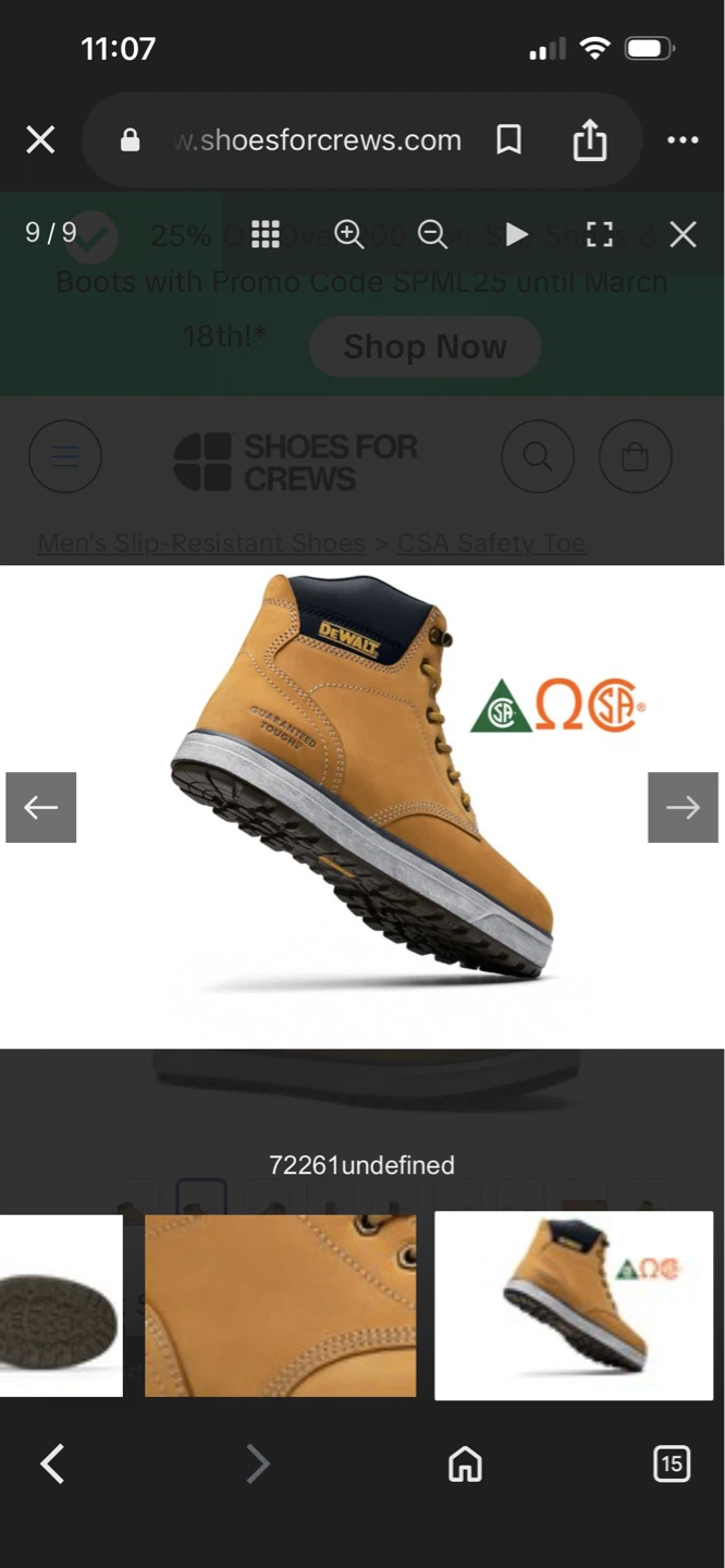 Stanley Men's CSA Boot - Tan, Size 13 - photo 4
