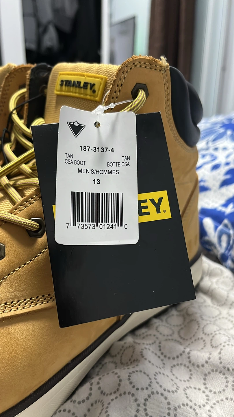 Stanley Men's CSA Boot - Tan, Size 13