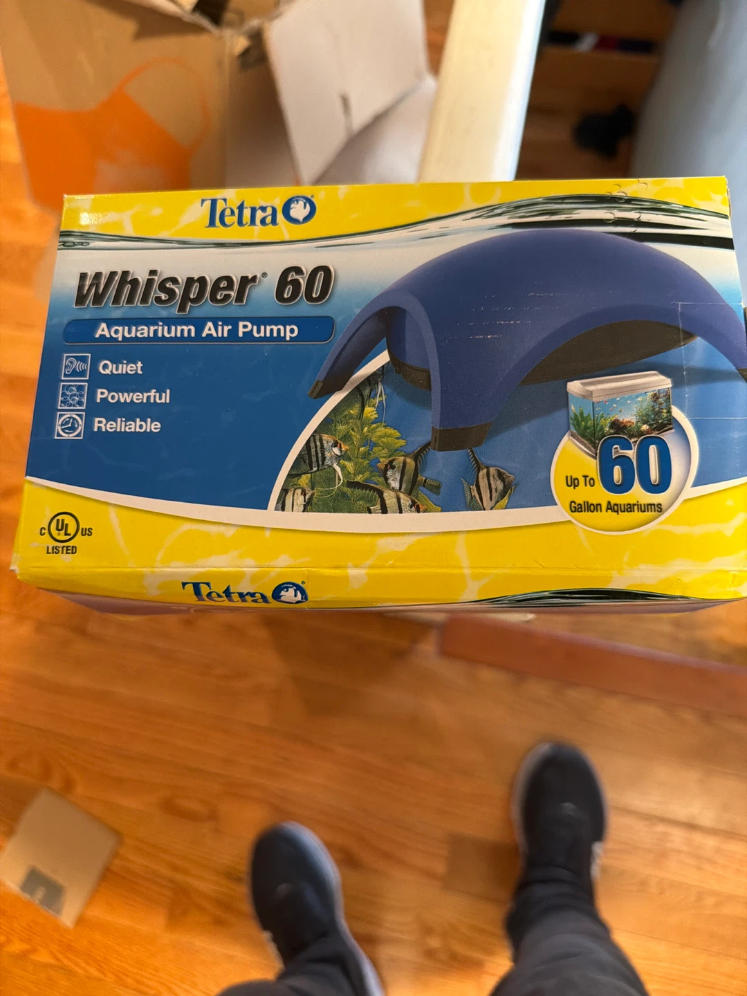 Tetra Whisper 60 Aquarium Air Pump