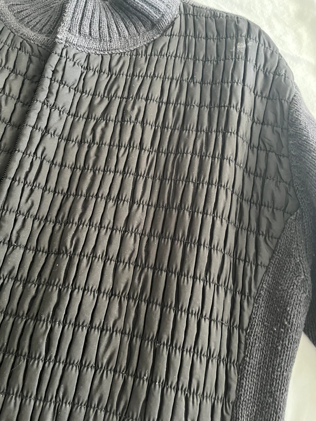 J Collection Quilted Knit Jacket - photo 2