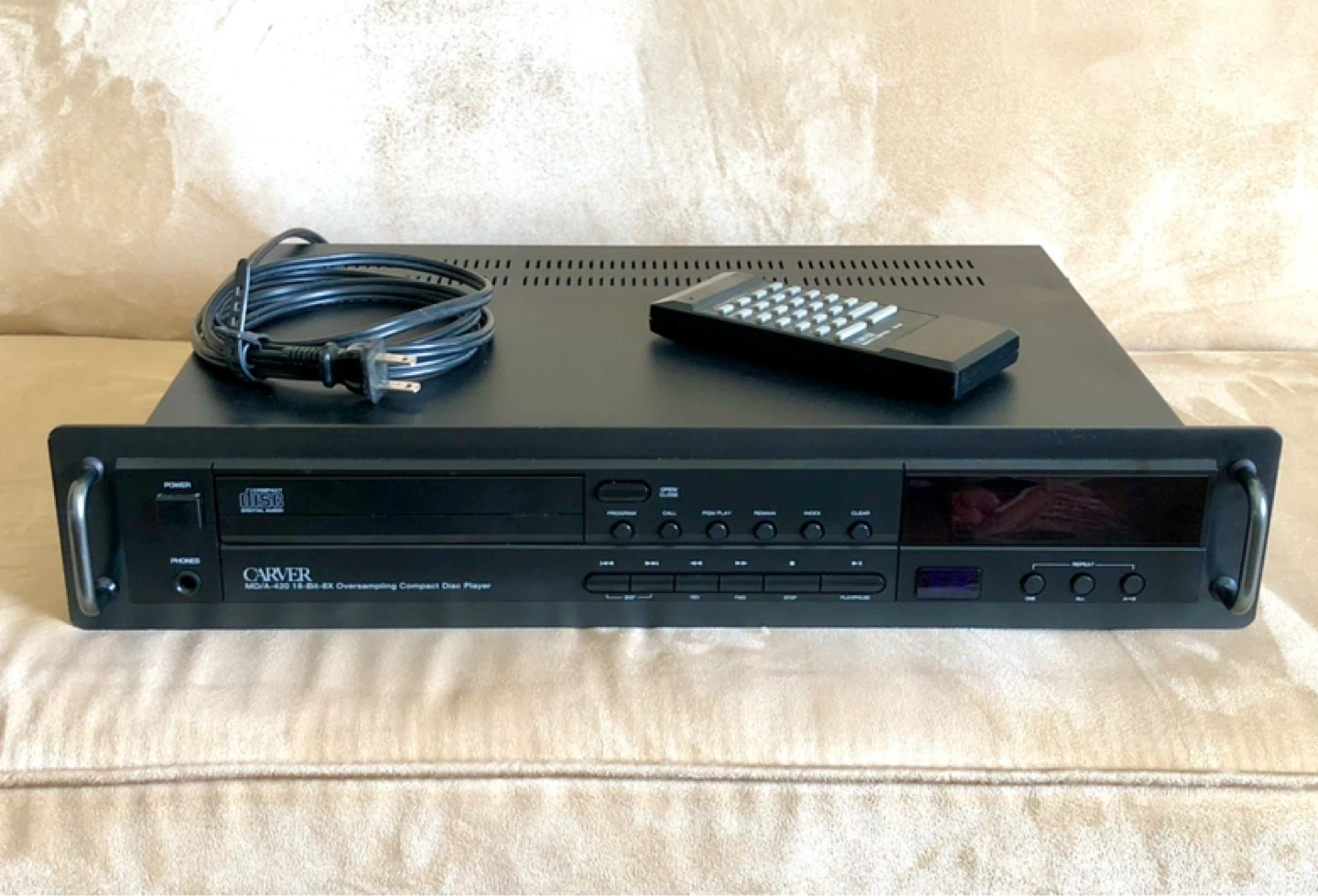 Carver CD Player with Remote RH-42