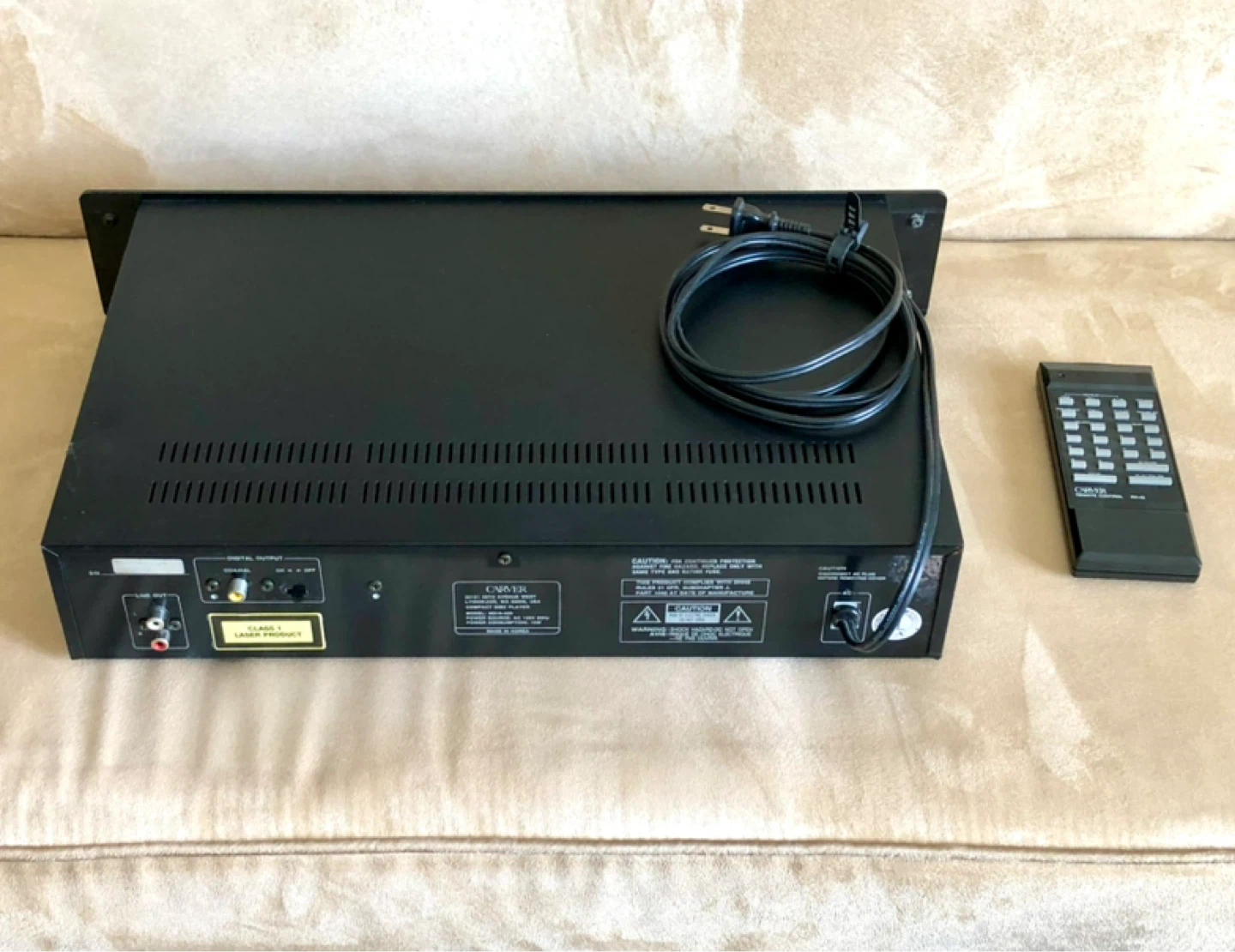 Carver CD Player with Remote RH-42 - photo 4