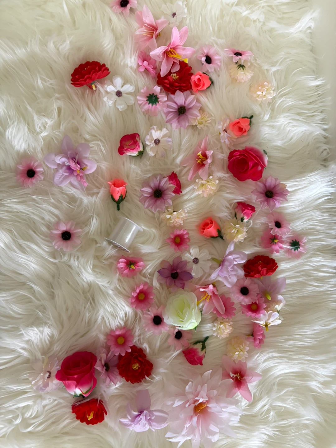 Assorted Artificial Flowers for Crafting or Decor