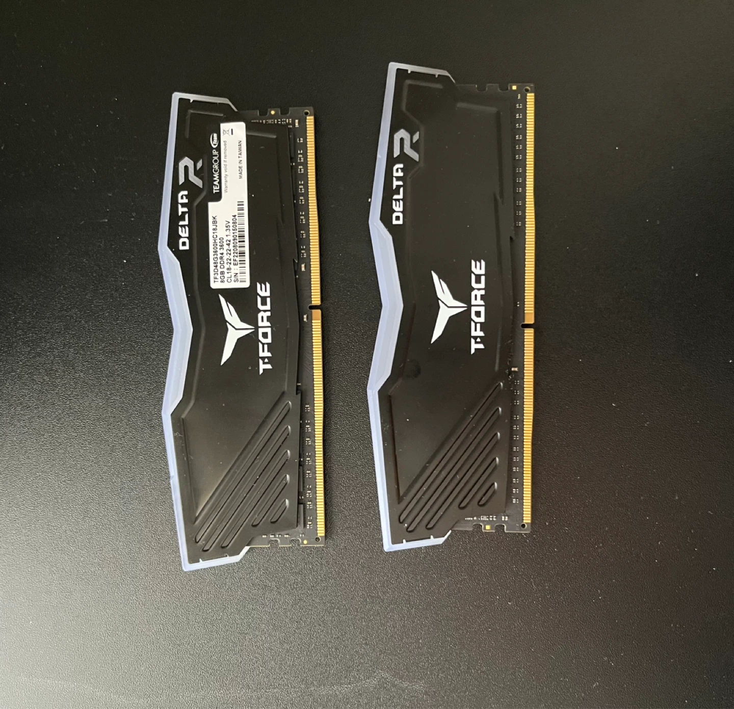 TEAMGROUP T-Force Delta RAM RGB DDR4 16GB (2x8GB) 3600MHz - photo 2