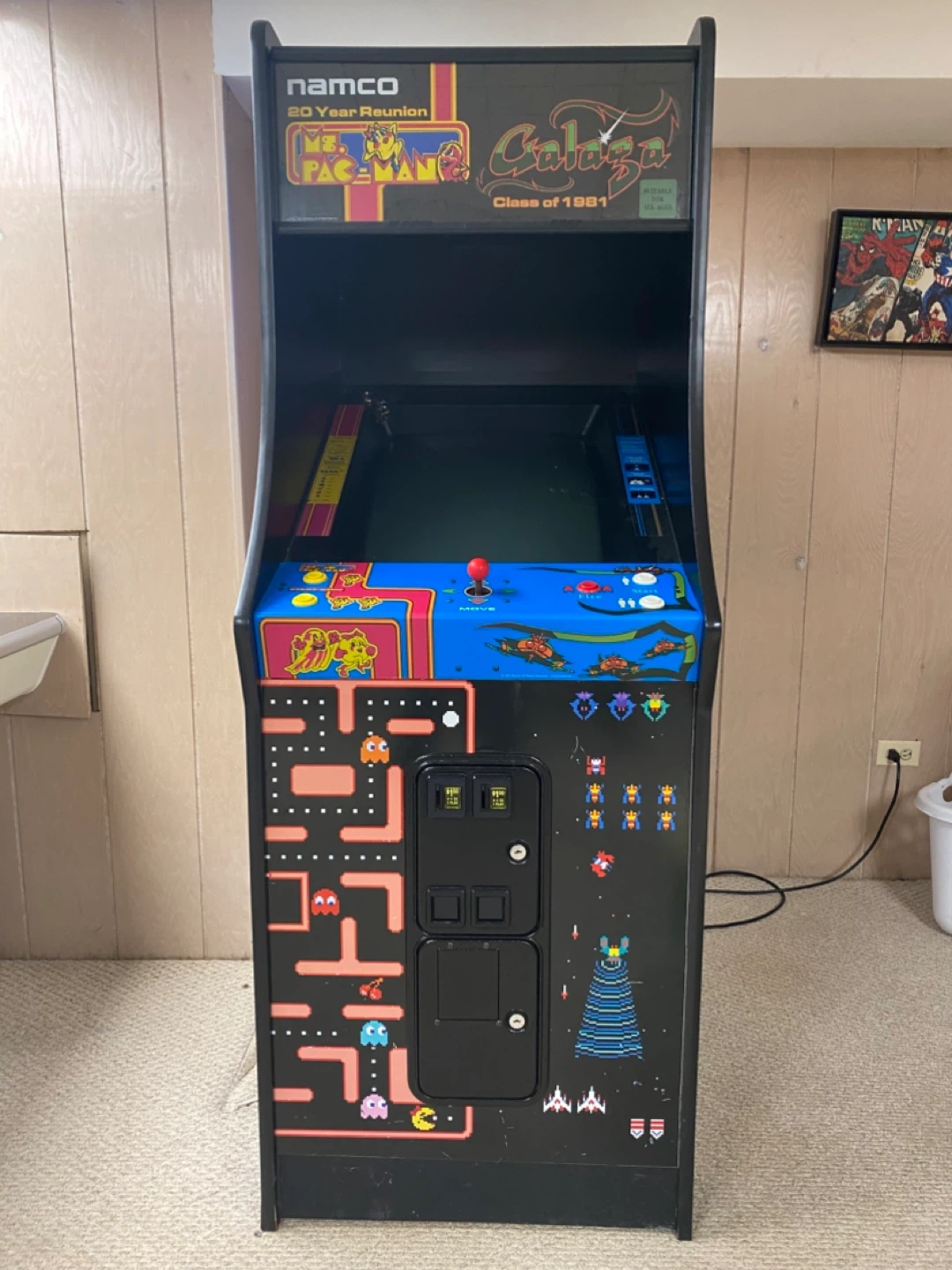 Namco Ms. Pac-Man / Galaga Arcade Game