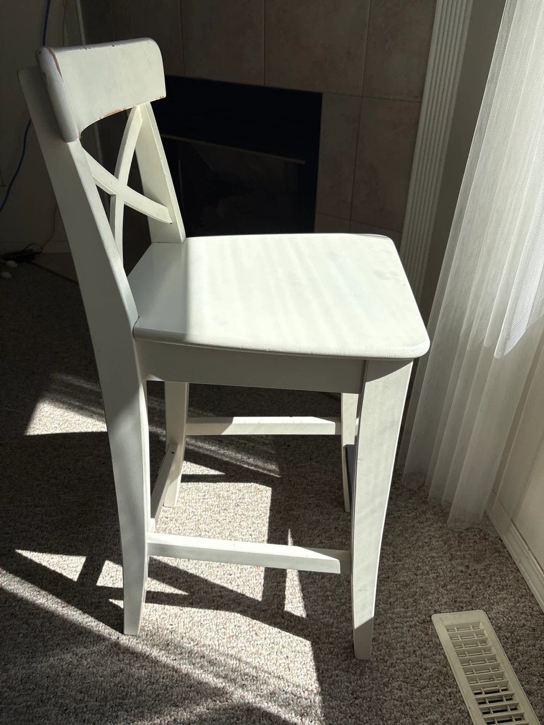 IKEA INGOLF Bar Stool - White 2 available - photo 2