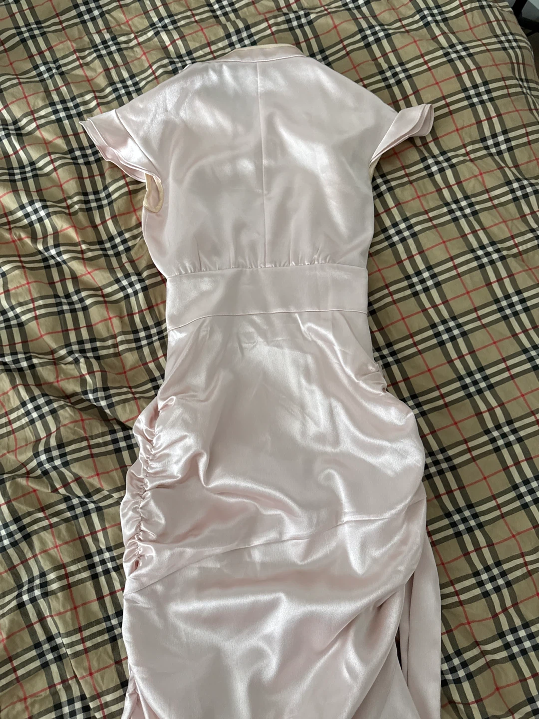 New with Tags Light Pink Satin Cheongsam Dress - photo 5