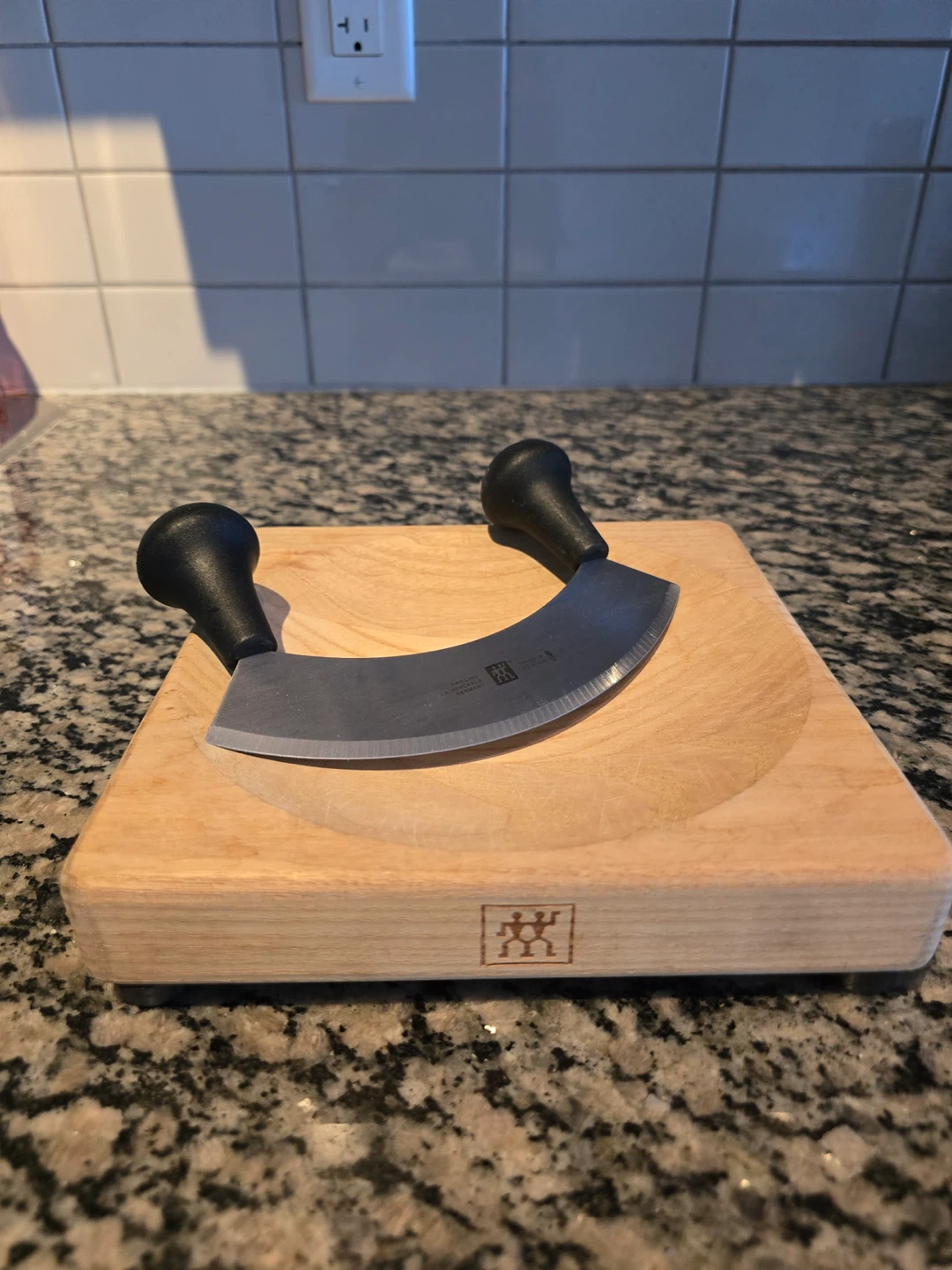 Zwilling Mezzaluna Chopper with Board
