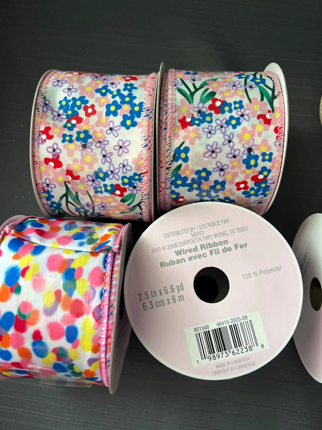 Wired Ribbon Assortment - Various Patterns - photo 3
