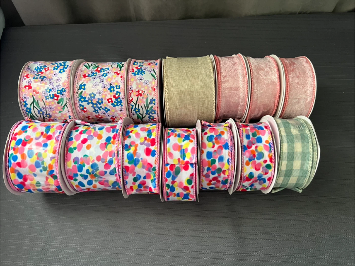 Wired Ribbon Assortment - Various Patterns