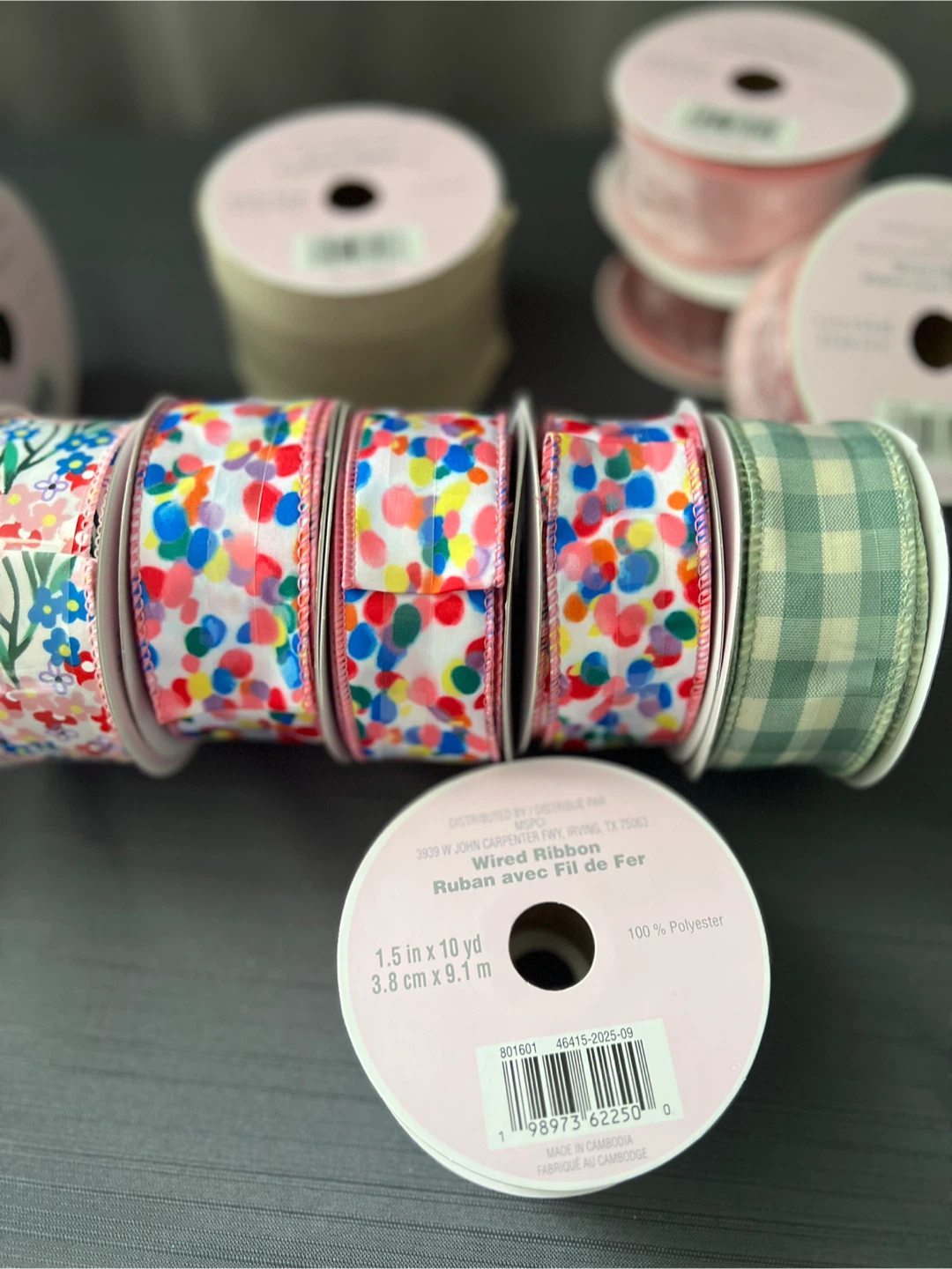 Wired Ribbon Assortment - Various Patterns - photo 2