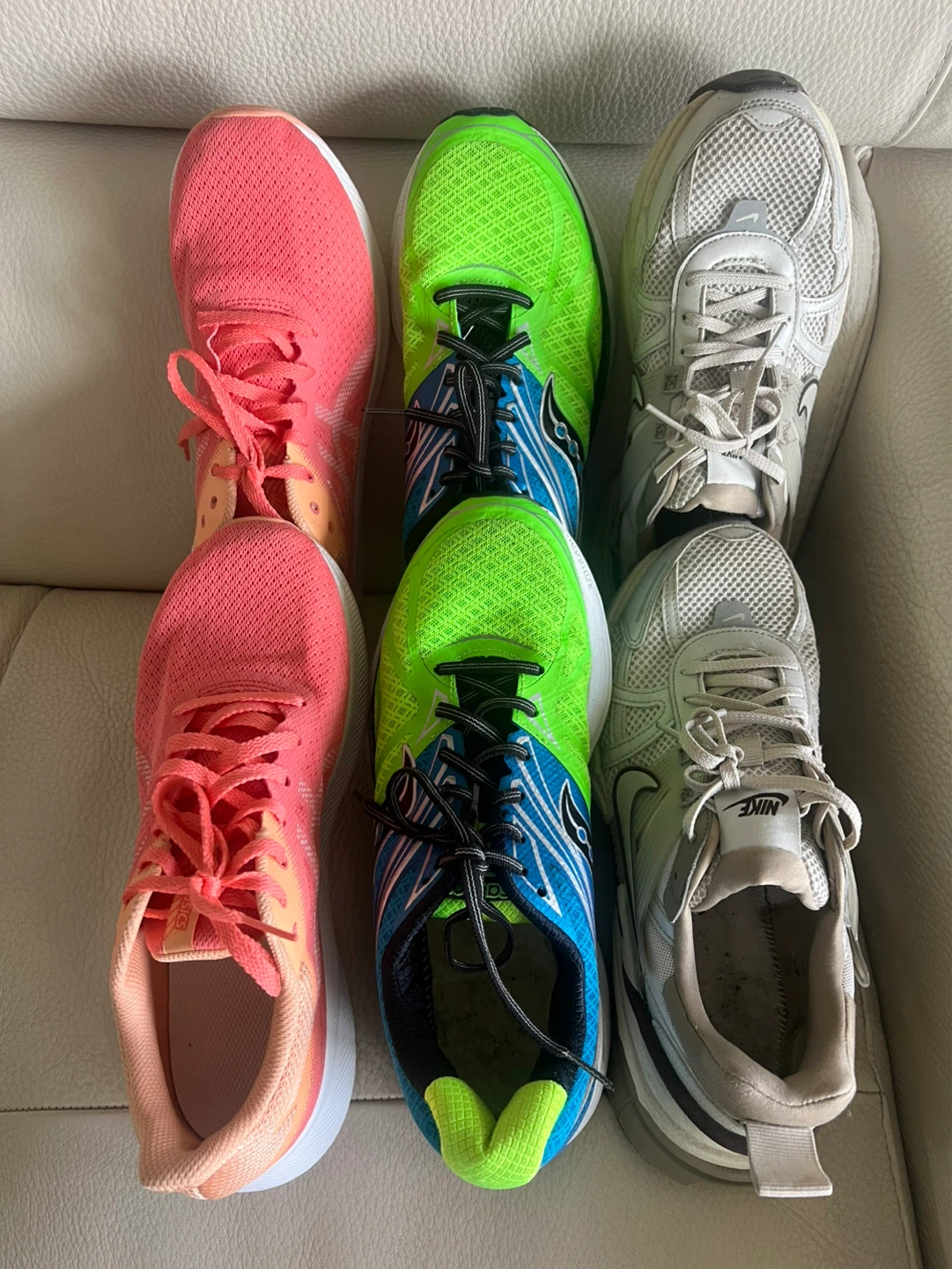 ASICS, Saucony, and Nike Women's Running Shoes