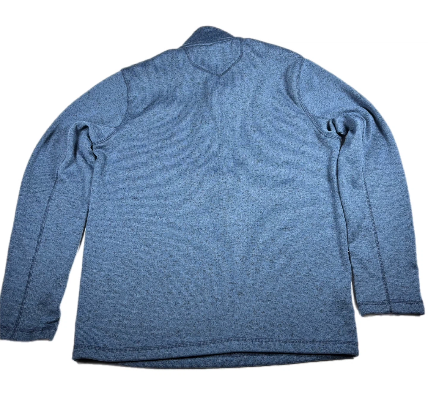 Eddie Bauer Men's Blue 1/4 Zip Fleece Pullover Sweater - photo 2