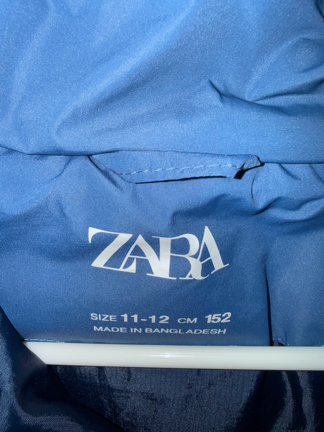 Zara Boys Puffer Jacket - Blue - Size 11-12 - photo 5