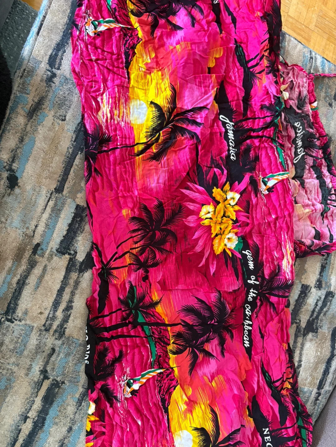 Jamaica Montego Bay Tropical Print Top & Bottom Set - photo 4