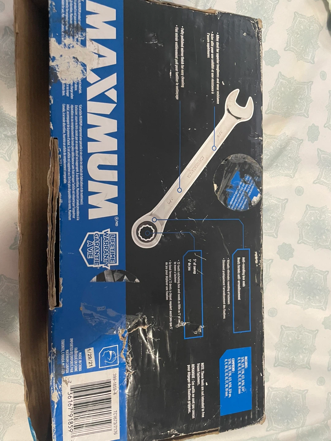 MAXIMUM Ratcheting Wrench Set - 15 Pieces - photo 2