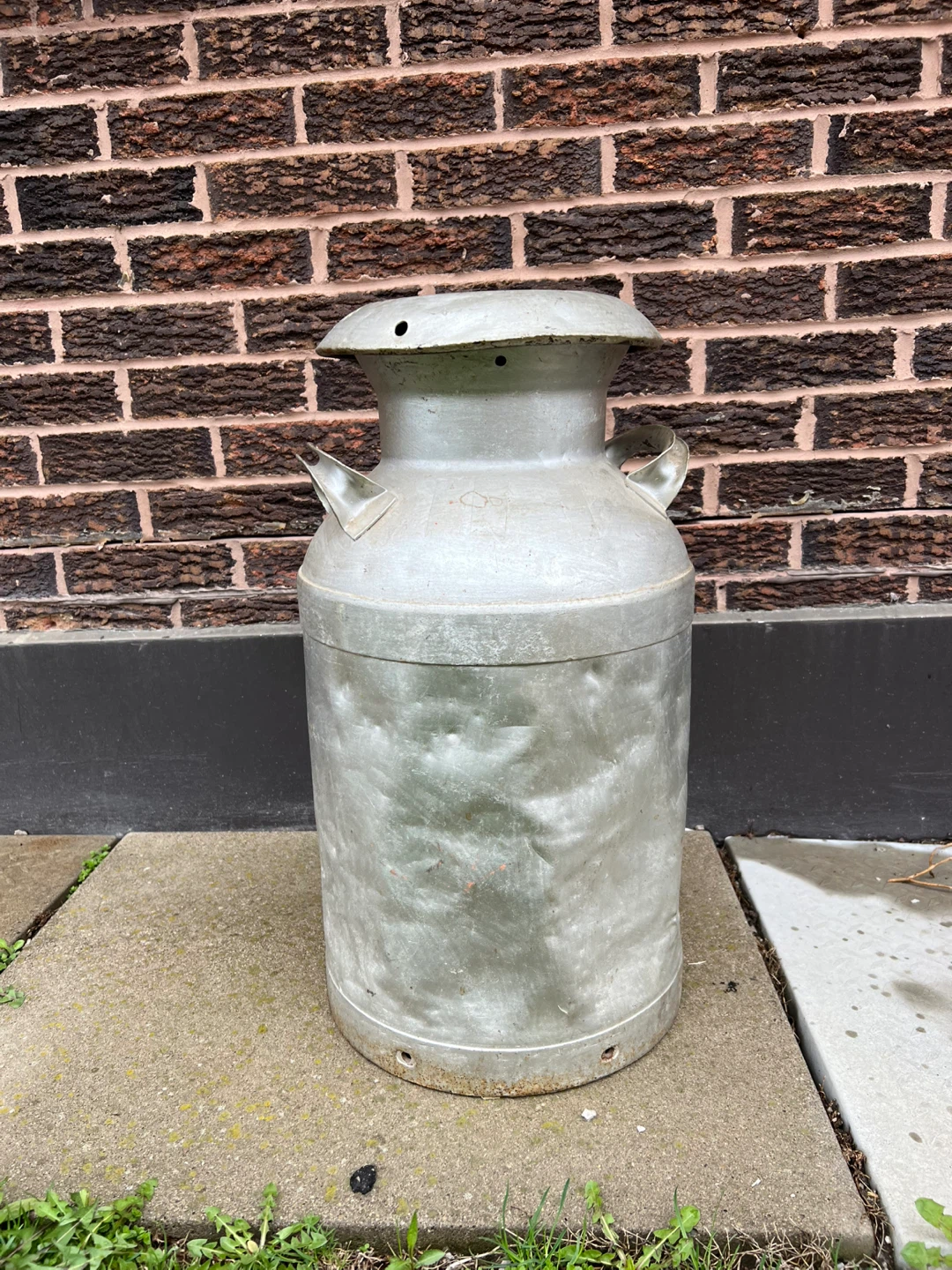 Vintage Metal Milk Can