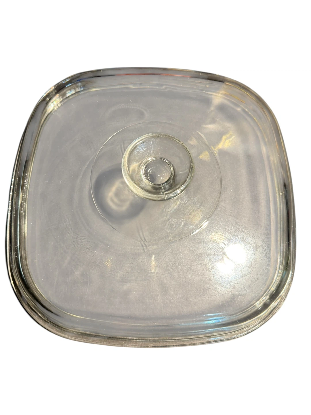 Pyrex A-12-C Glass Square Lid