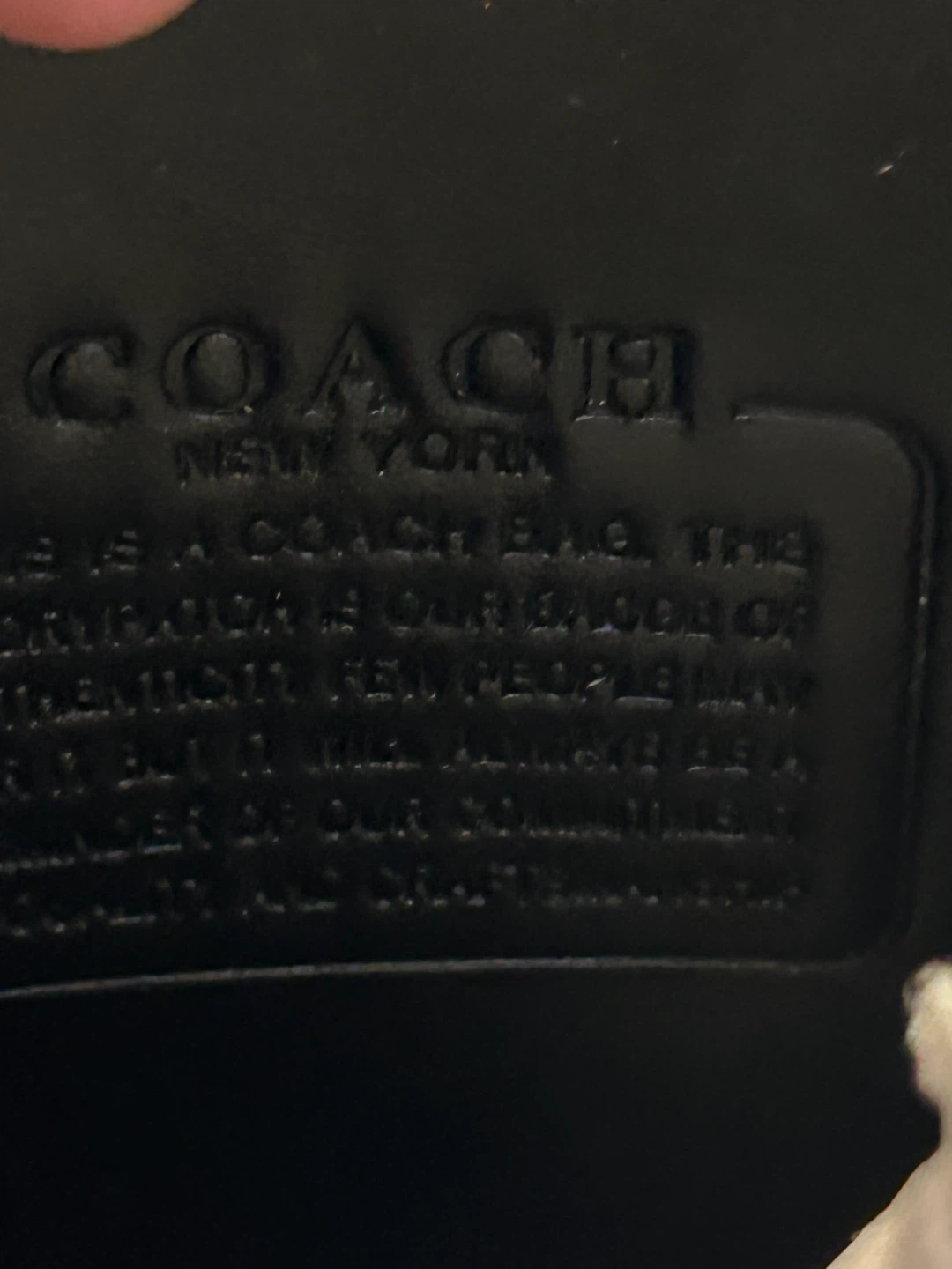 Sac bandoulière matelassé Coach blanc - photo 2