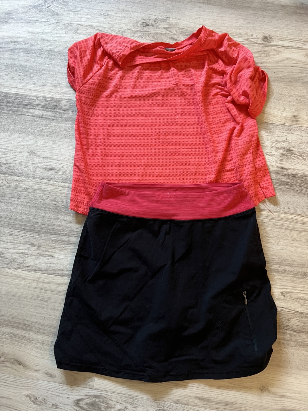 Athletic Skort  and Top Set
