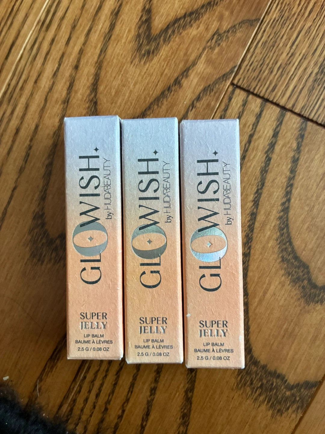 $15 each GLOWISH by HUDABEAUTY Super Jelly Lip Balm