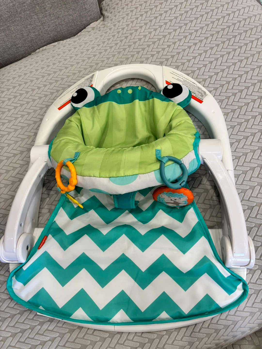 Fisher-Price Frog Sit-Me-Up Seat - photo 3