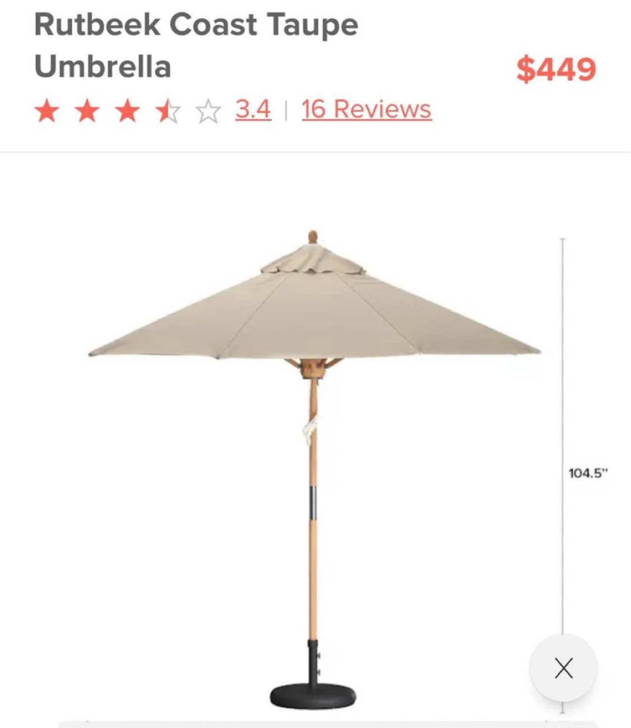 Article Umbrella brand new - photo 2