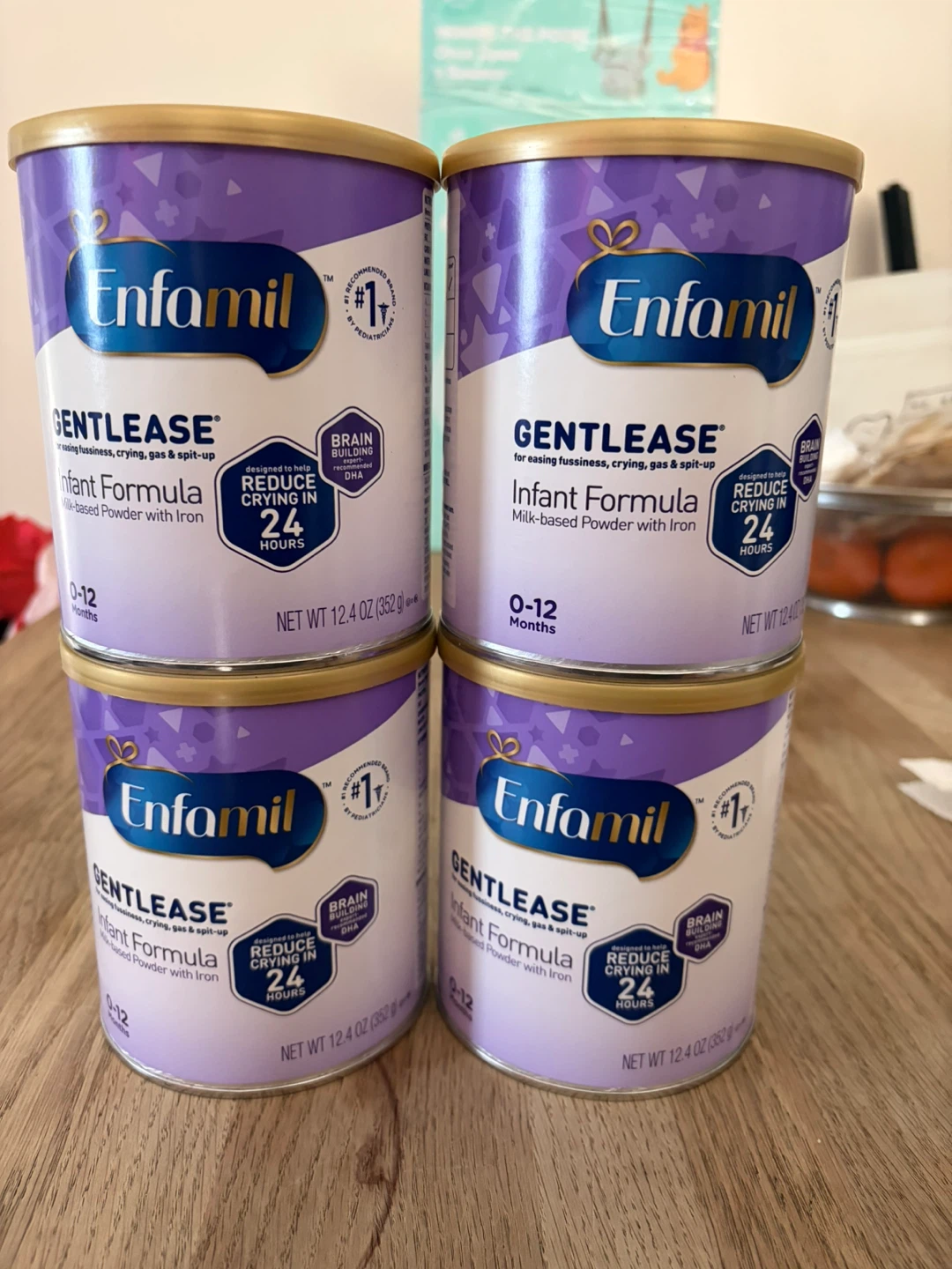 4X Enfamil Baby Formula