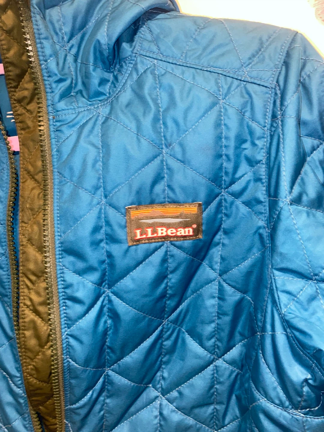 Vintage L.L.Bean Quilted Hooded Jacket XXS Reg - photo 2