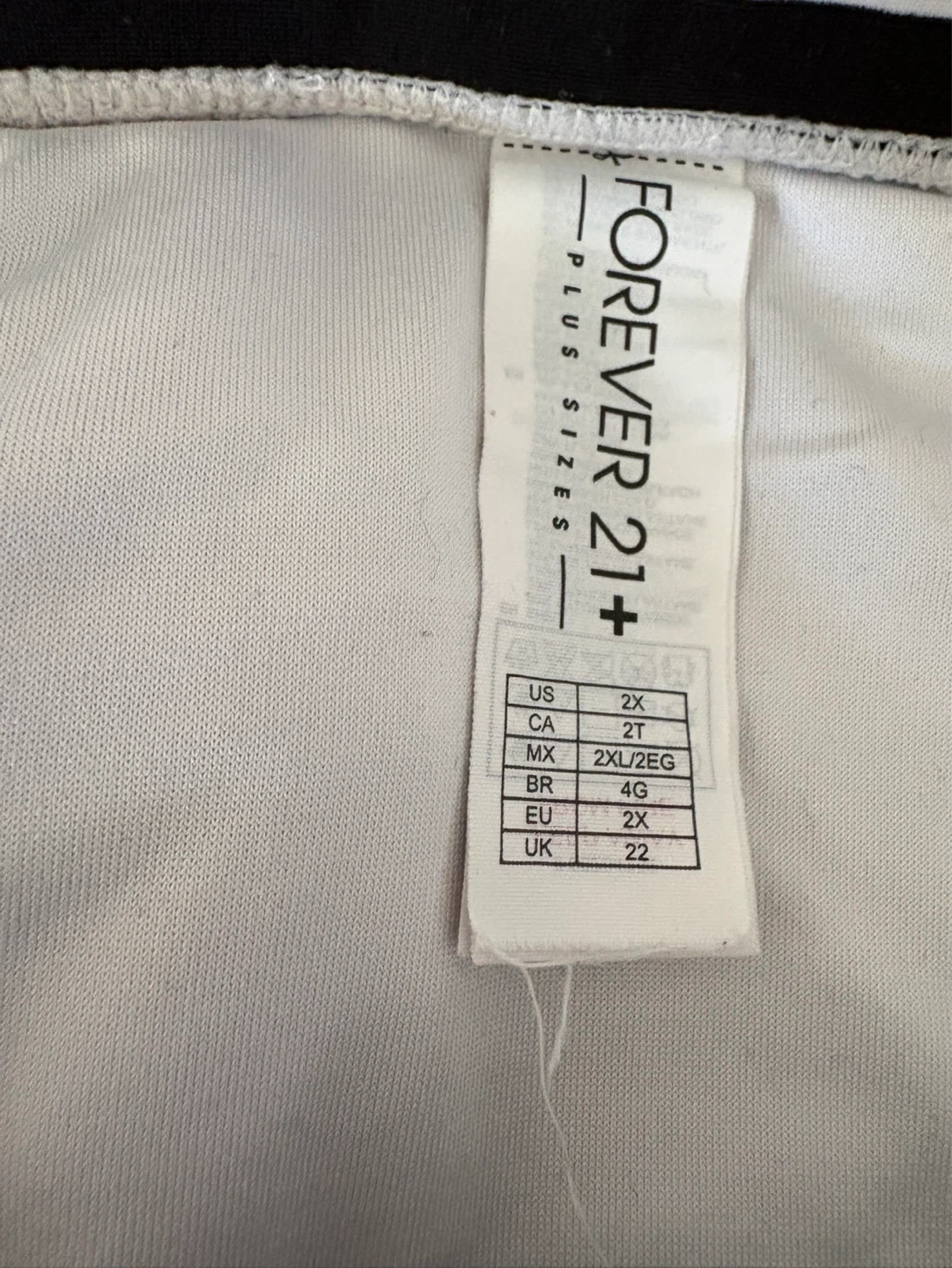 Forever 21+ Striped Swimsuit - Size 2X - photo 2