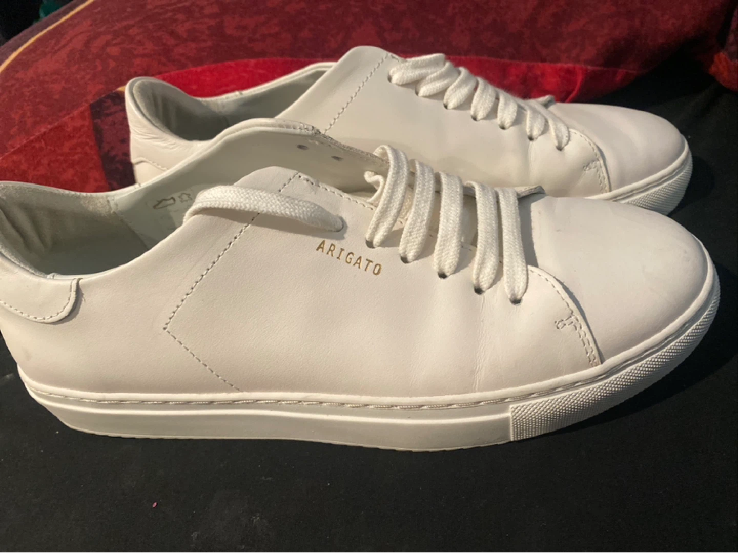 Axel Arigato White Leather Sneakers size 9 - photo 2