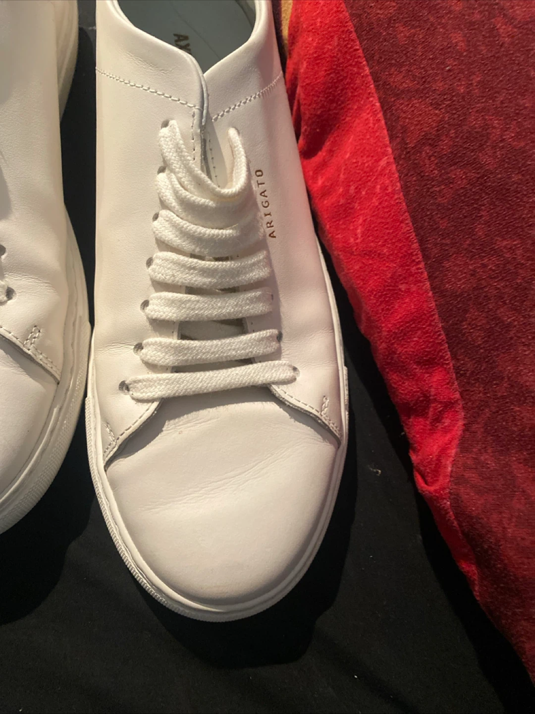 Axel Arigato White Leather Sneakers size 9 - photo 4