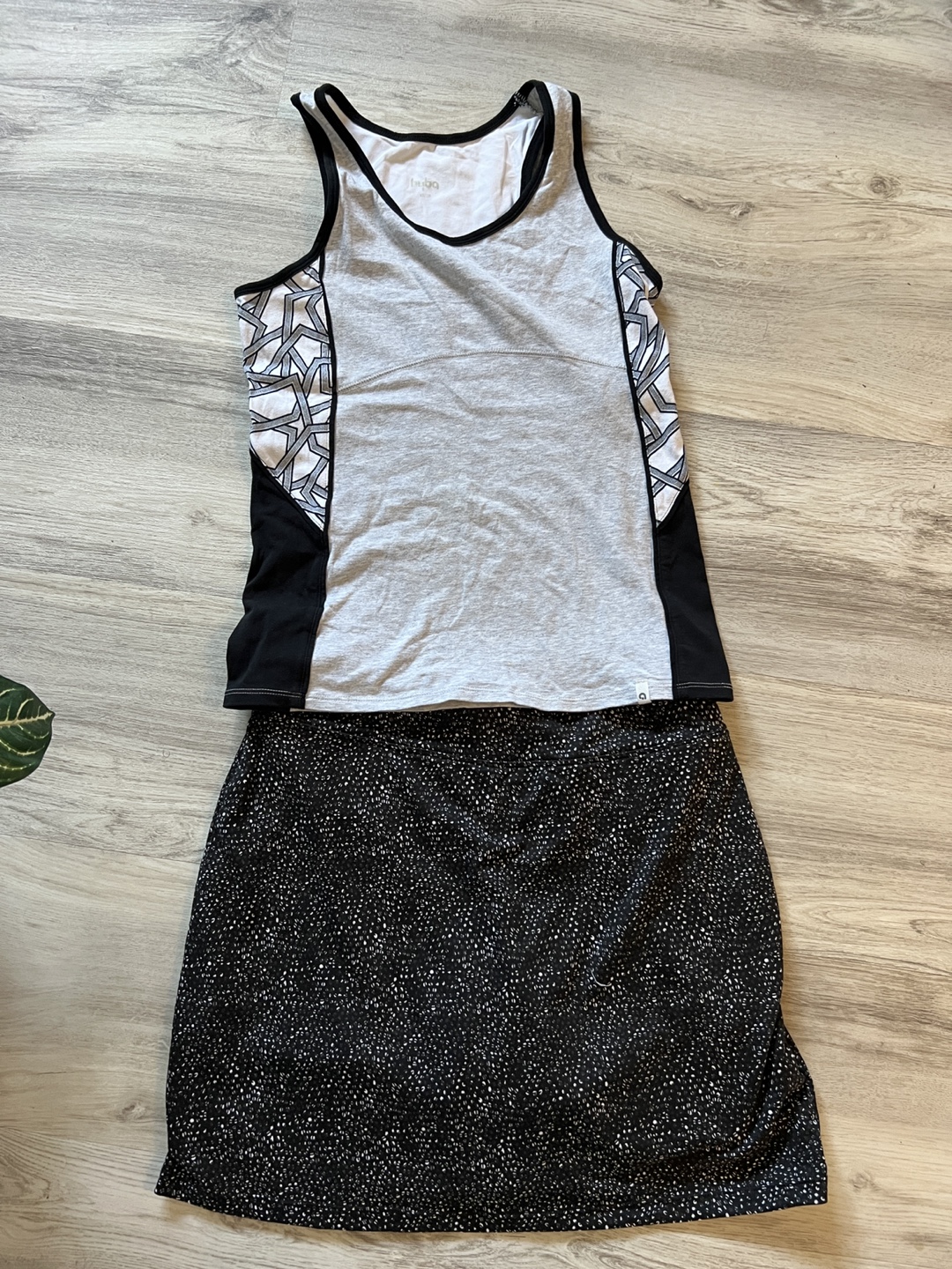 Athletic Tank Top & Skort Set
