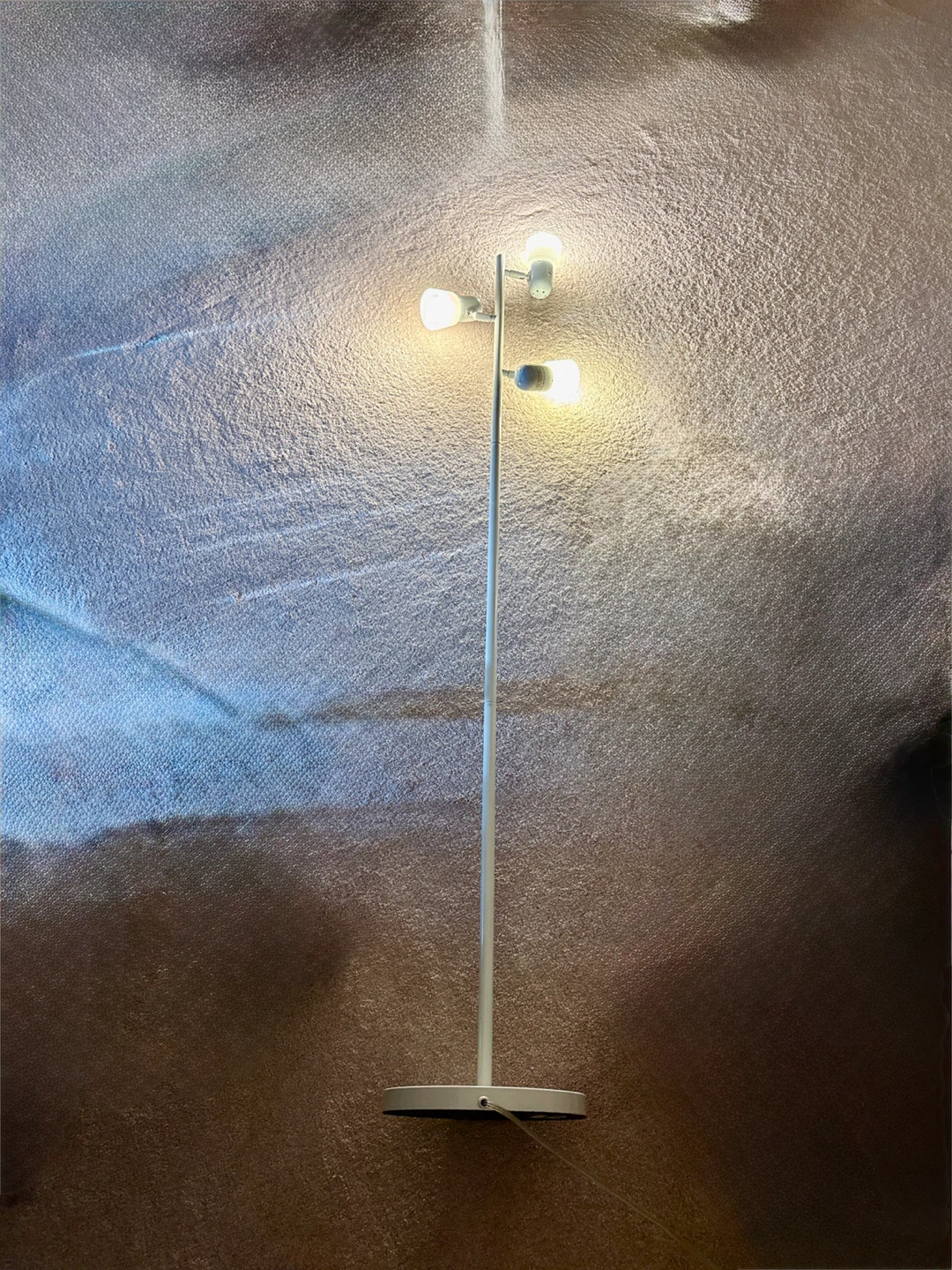 White Multi-Head Floor Lamp