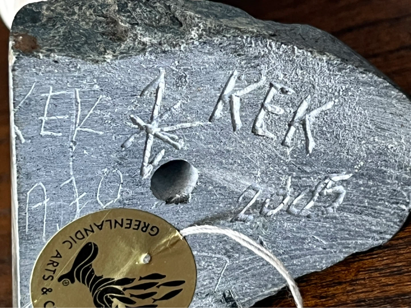 Karl Egede Kristiansen Signed Greenland Tupilak - photo 2
