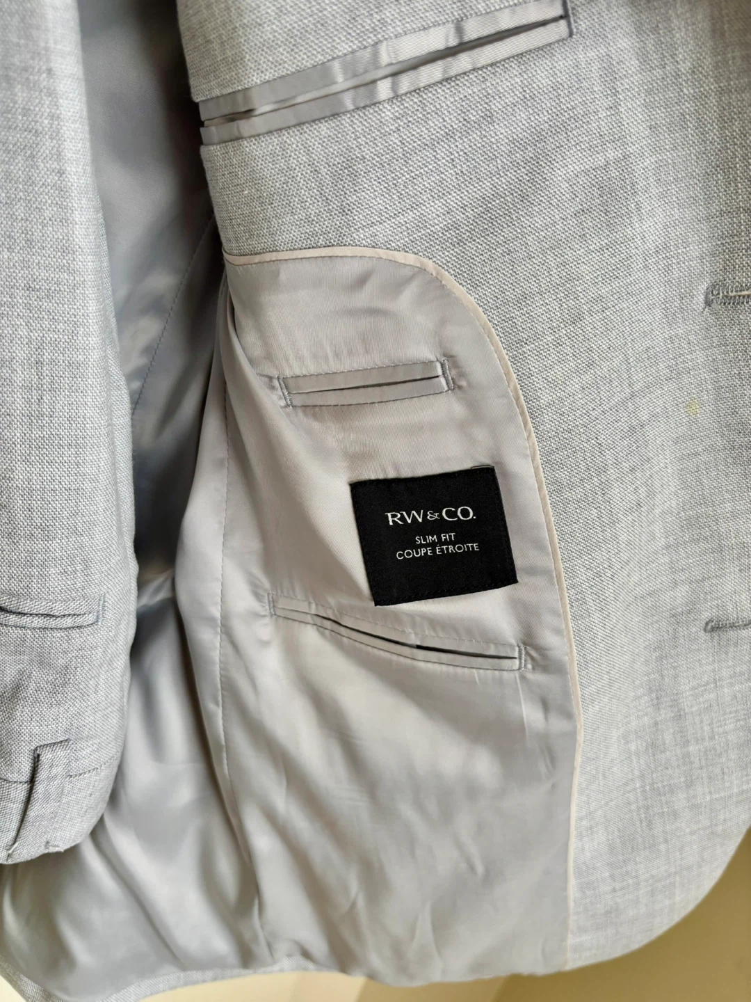 RW & CO. Slim Fit Suit - Grey - photo 3