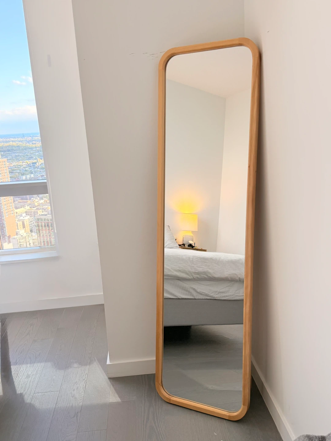 Mirror 63"×18" in Oak