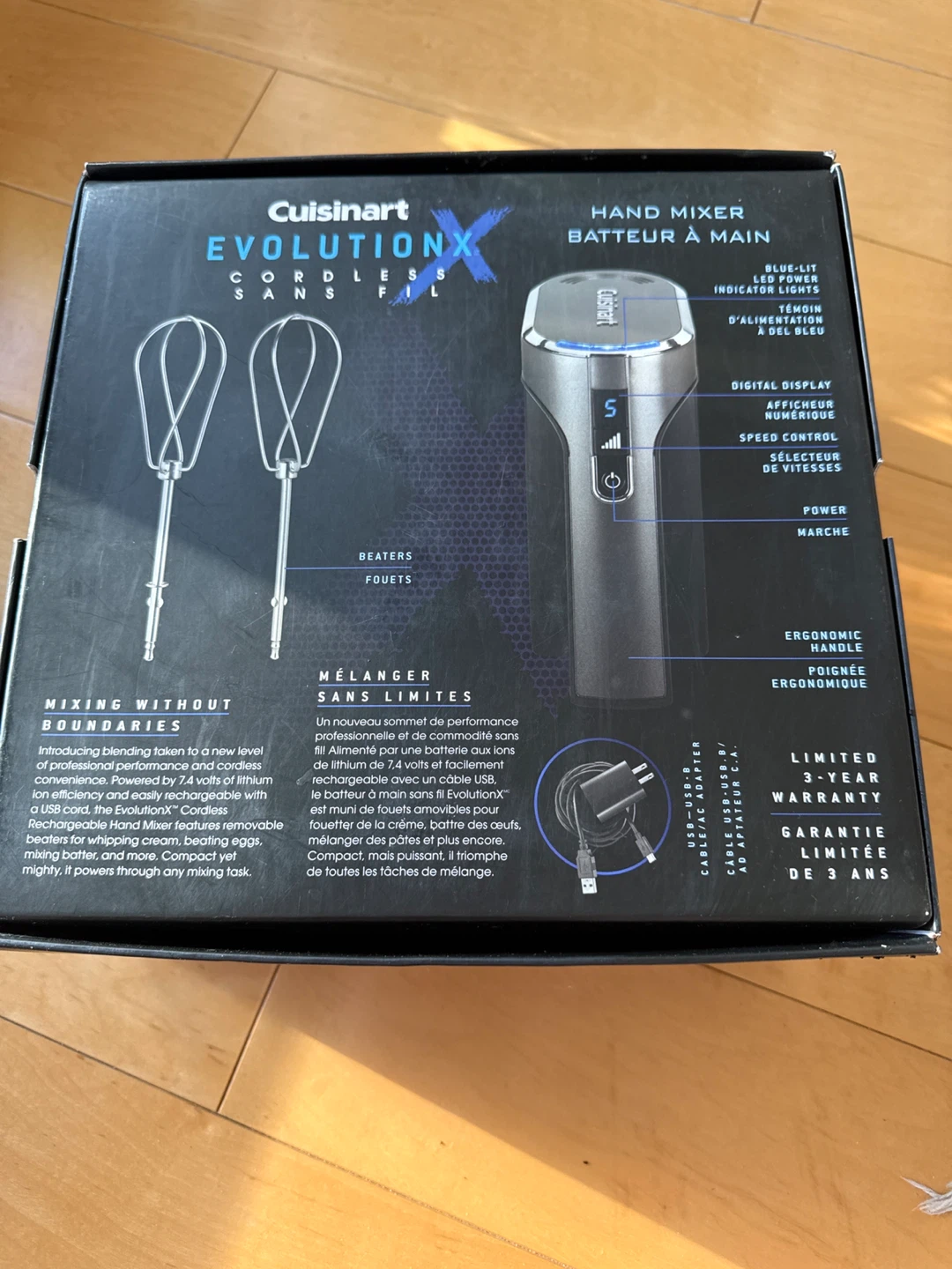 Cuisinart EvolutionX Cordless Hand Mixer - photo 2