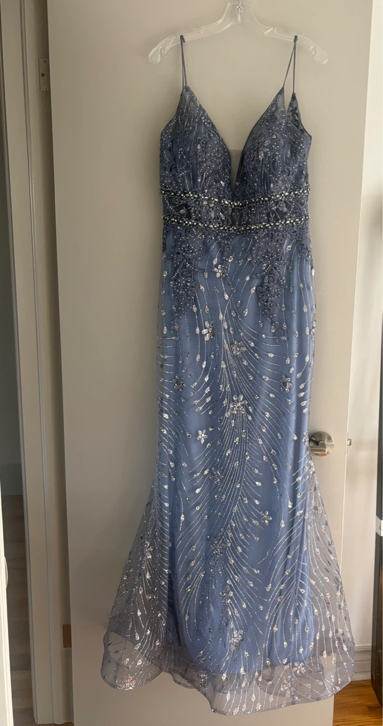 Royal Queen Collection Beaded Mermaid Prom Dress Size 12