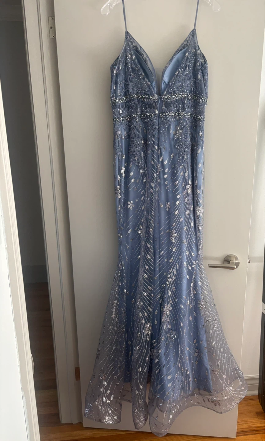 Royal Queen Collection Beaded Mermaid Prom Dress Size 12 - photo 3