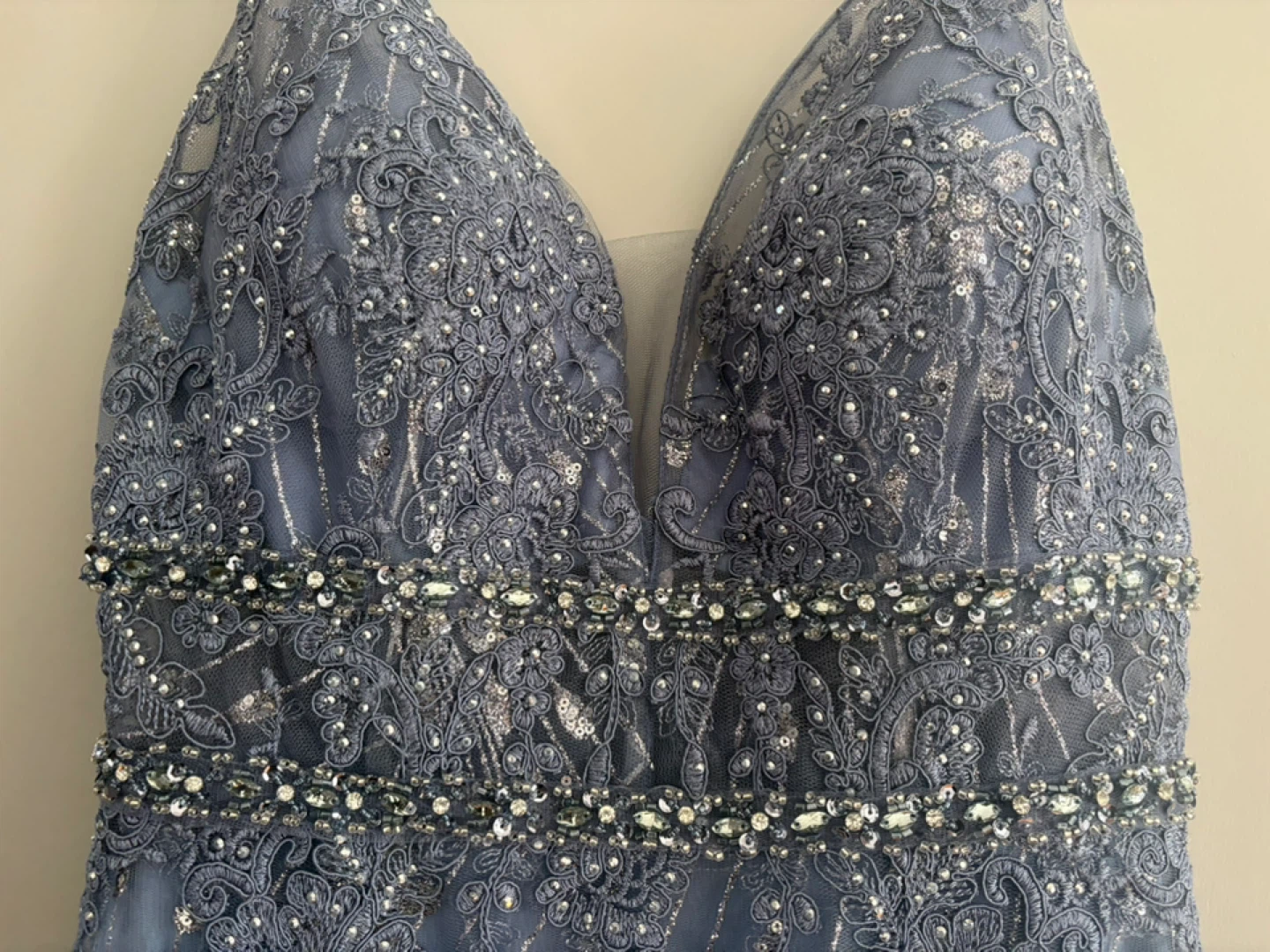 Royal Queen Collection Beaded Mermaid Prom Dress Size 12 - photo 2