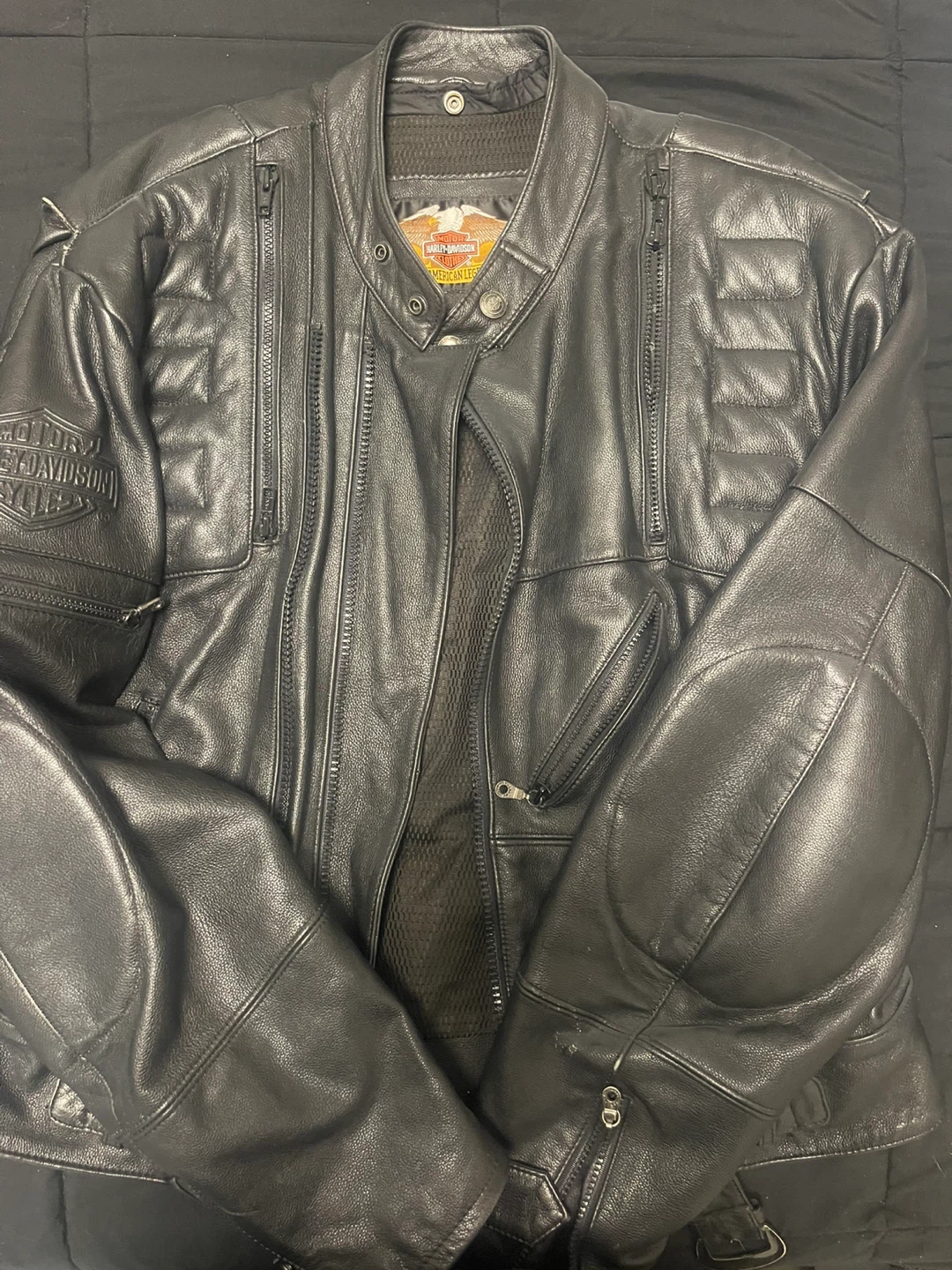 Harley-Davidson Men's Leather Motorcycle Jacket