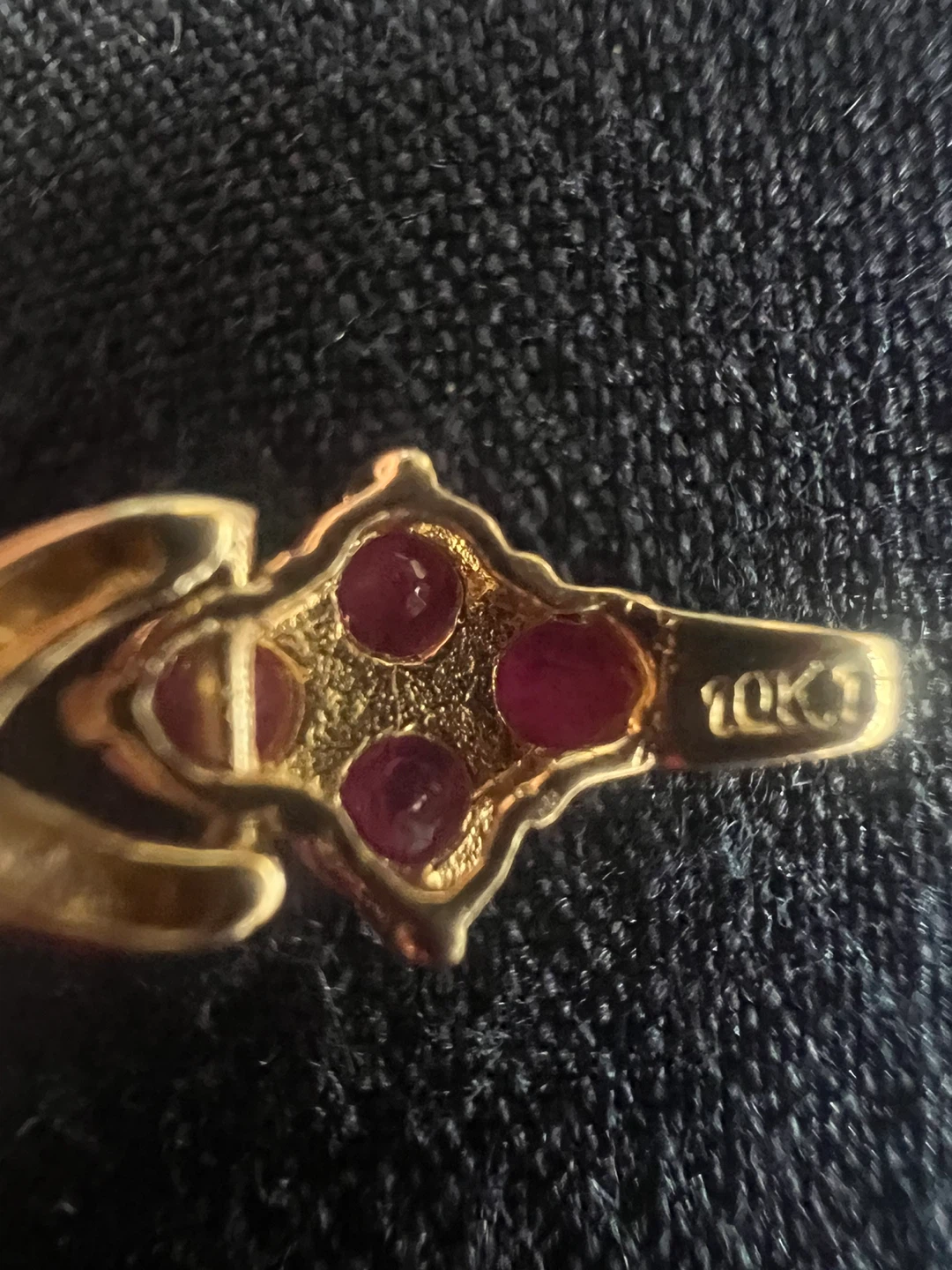 10K Gold Ruby Bracelet - photo 4