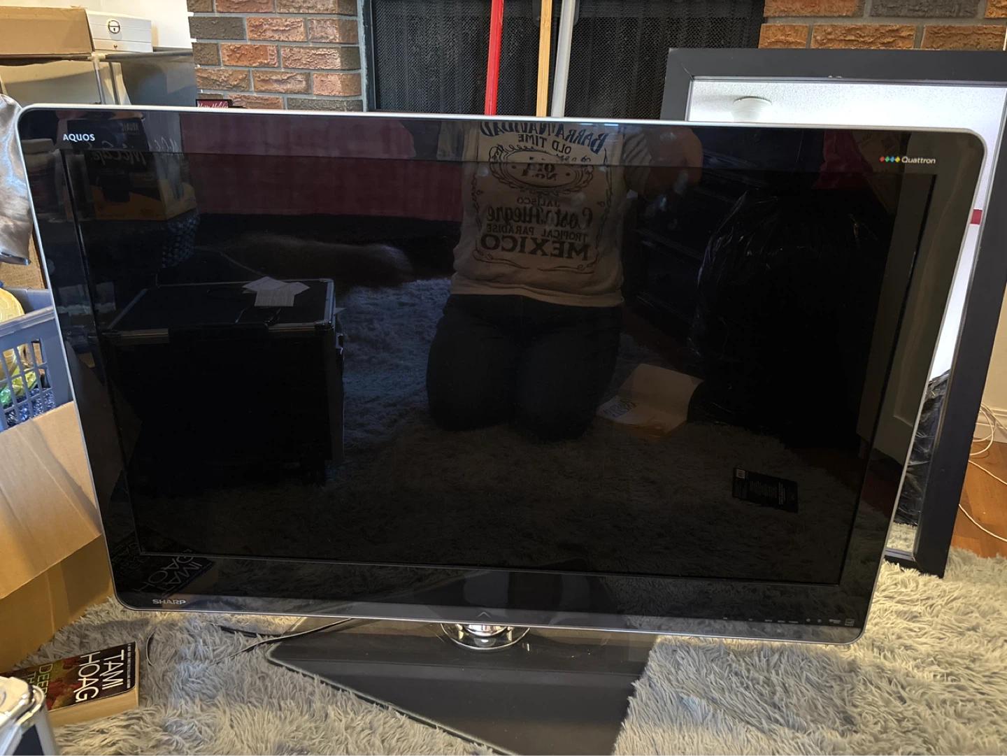 Sharp Aquos Quattron Flat Screen TV