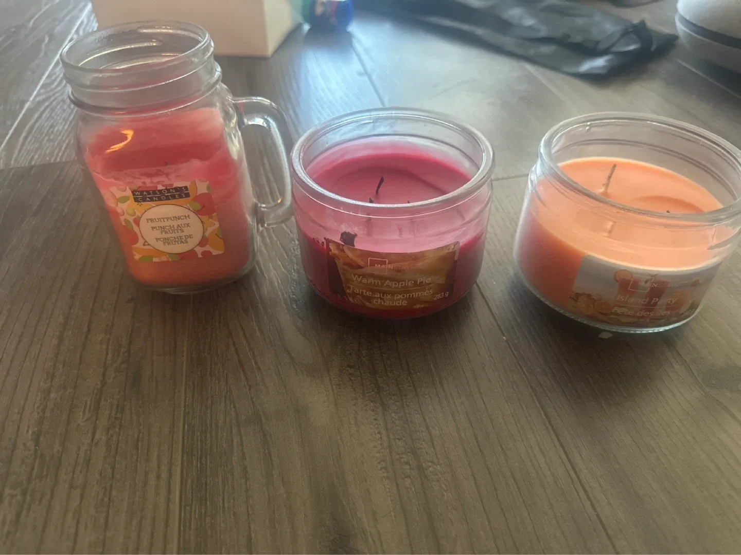 Assorted Scented Candles