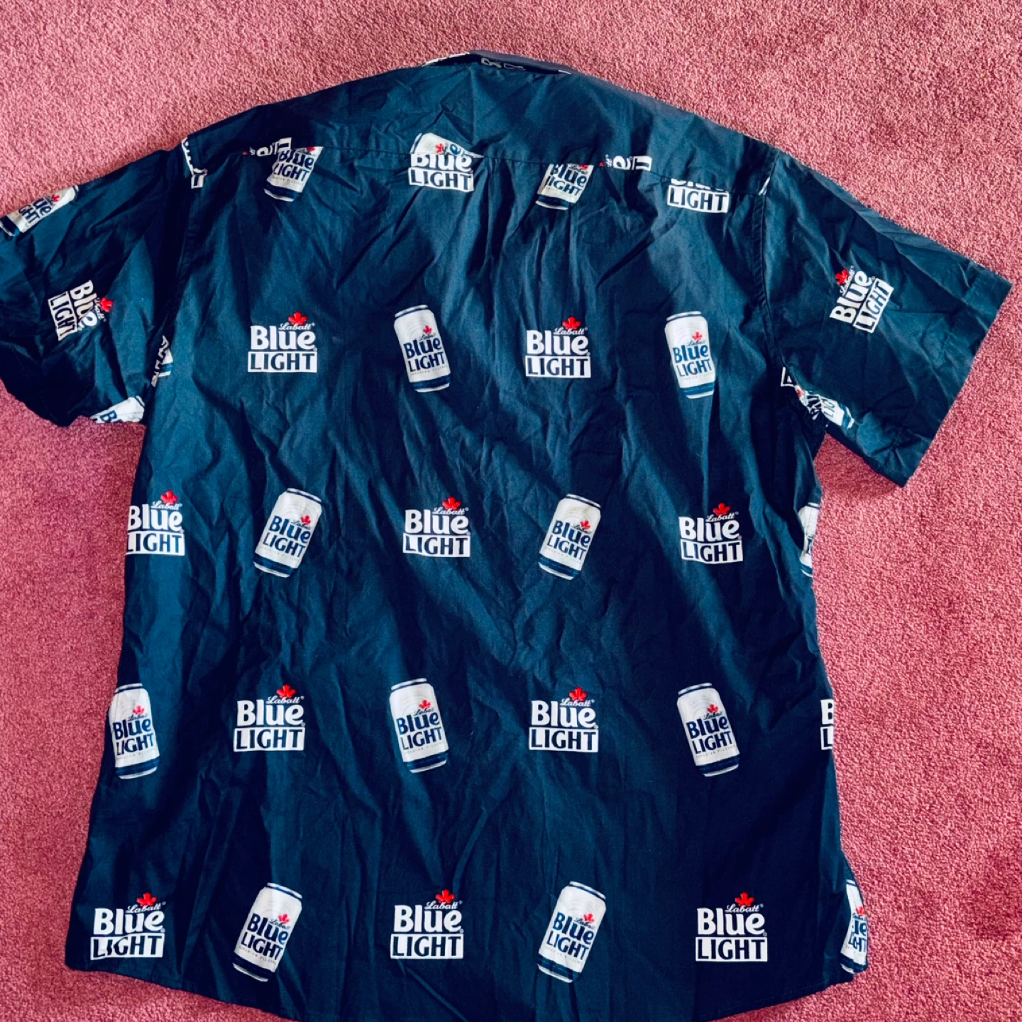 Labatt Blue Light Button Up Shirt XL - photo 3