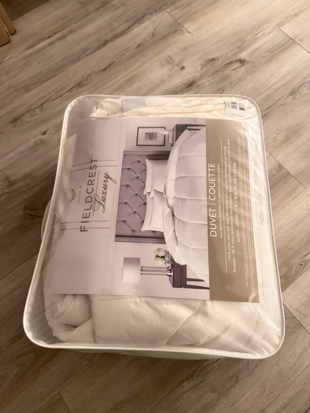 Fieldcrest Luxury Queen Duvet