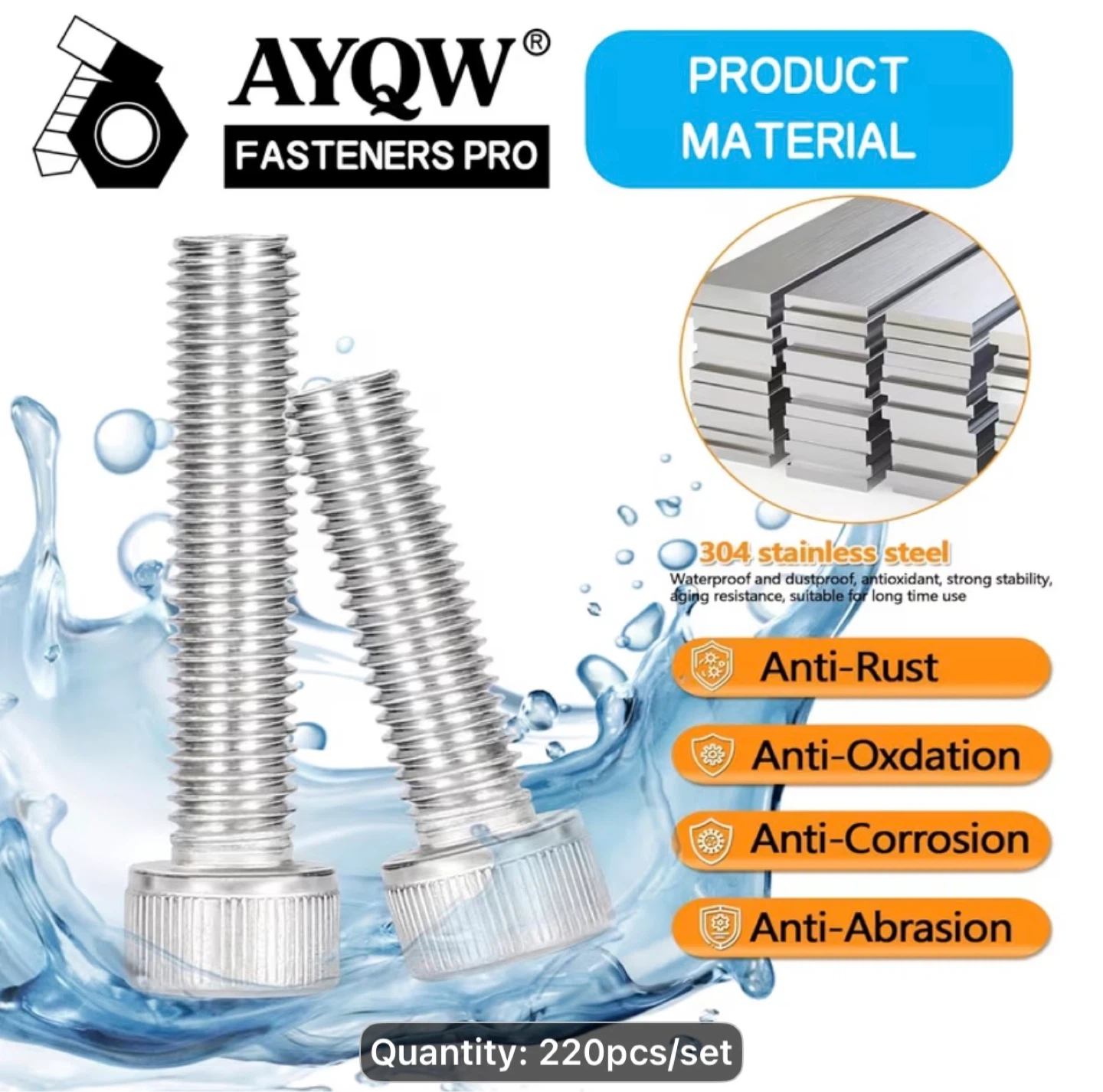 Hex Screws Made of Stainless Steel, a Versatile Nut - photo 5